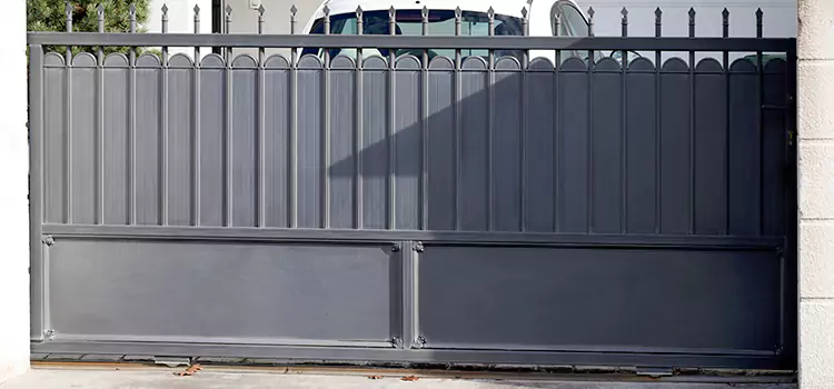 Metal Driveway Gate Installation West Carson