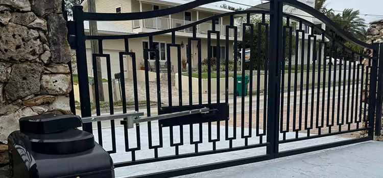 Swing Gate Opener with Keypad West Carson