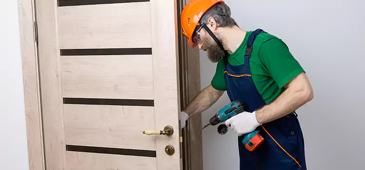 Replace Internal Door Handle with Lock West Carson